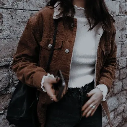Stylish girl without face full HD profile picture