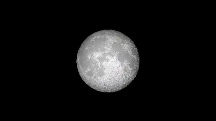 Full moon in dark sky wallpaper detailed close up view