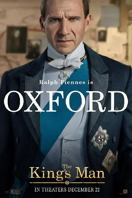 Ralph Fiennes background as Duke of Oxford in The Kings Man