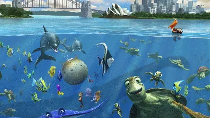 Finding Nemo Banner Adventure Story of Two Fish
