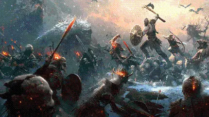 Epic Kratos God of War 4K Wallpaper