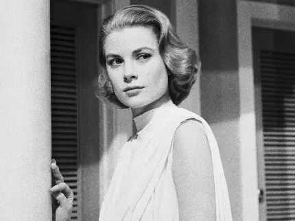 Grace Kelly Black and White Classic Hollywood Photo