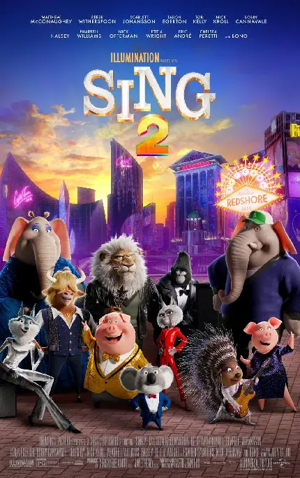 Sing 2 animation wallpaper musical comedy in high quality