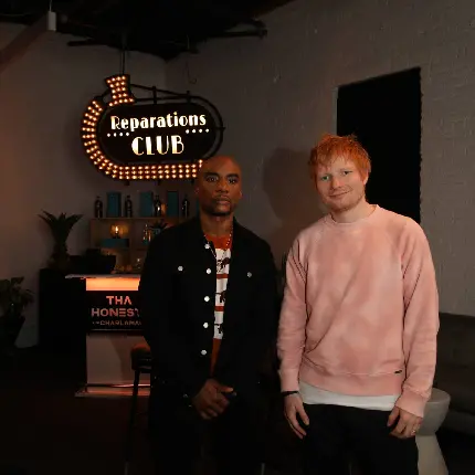 Ed Sheeran with Friend Photo