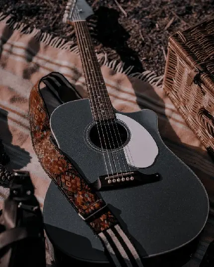 Girls Guitar Image for WhatsApp and Telegram on Guitar Day