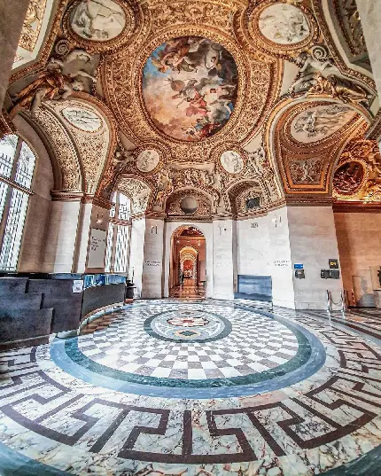 Louvre Museum Architecture High Quality Photo