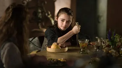 Wallpaper of Maisie Williams one of Hollywoods famous stars