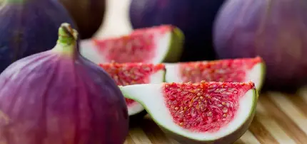 Beautiful photo of internal view of fig fruit in high quality