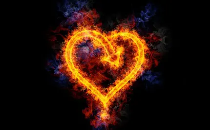 Fiery Heart for Hyped Profiles - Energetic and Dynamic