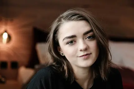 Fun and lovely photo of talented actress Maisie Williams