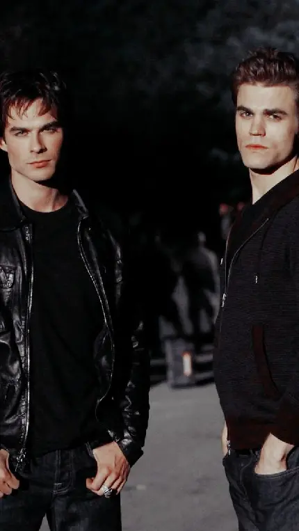 Ian Somerhalder and Paul Wesley Wallpaper for iPhone