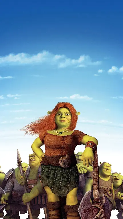 HD image of Shrek cartoon directed by Vicky Jenson and Andrew Adamson