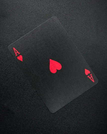 High quality black spade playing card image for quotes