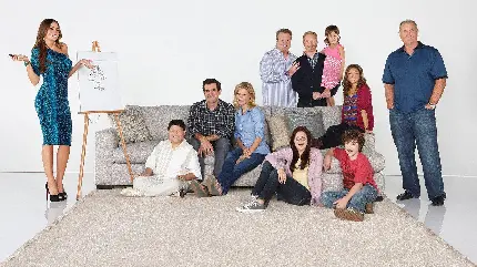 Modern Family TV Show High Quality Background Image