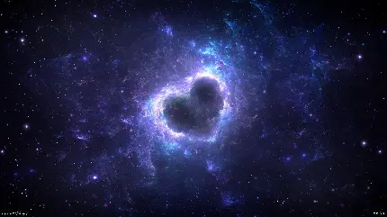 Galaxy Heart for Stylish Profiles - Cosmic and Trendy