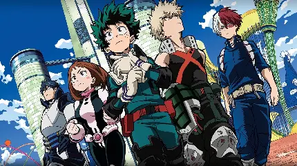 My Hero Academia HD anime picture with All Might