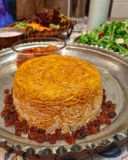 Download Delicious Mashhad Reshteh Polo Photo
