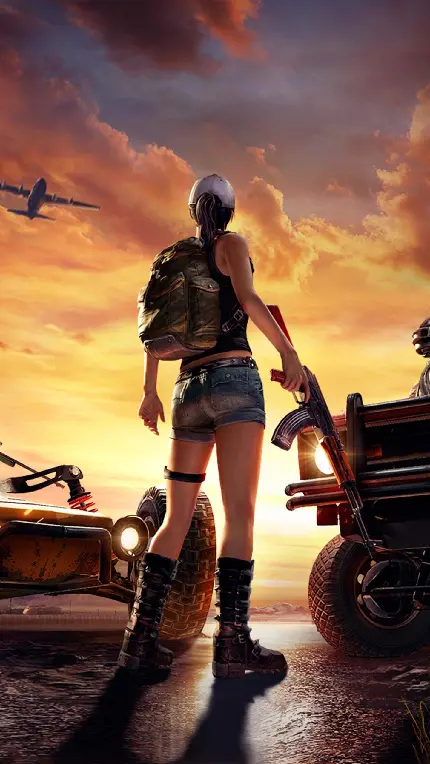 Quality PUBG game wallpaper for smartphones and profiles
