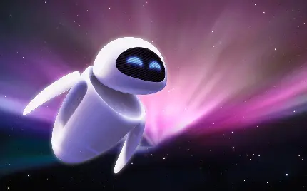 EVE Robot Background Advanced and Modern from Wall-E Animation