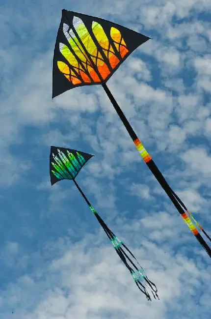 Download Glittery Paper Kite Photo for World Kite Day
