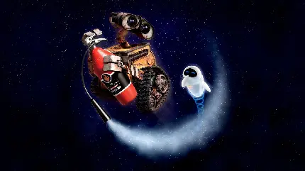 Wall-E Animation Background Image Created by Pixar Studio