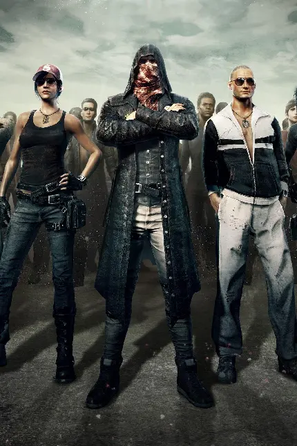 High quality PUBG characters wallpaper collection for mobile