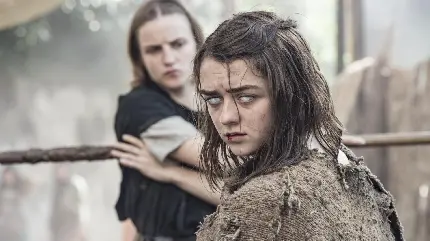 Maisie Williams and Arya Stark Empire Award winner in high quality