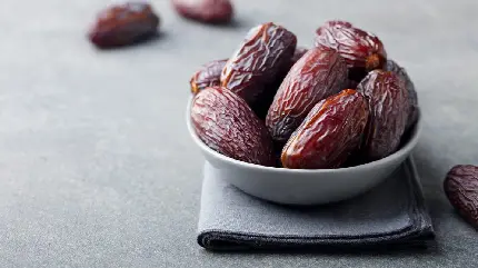 Bowl of Fresh Dates Photo - High Quality Free Download