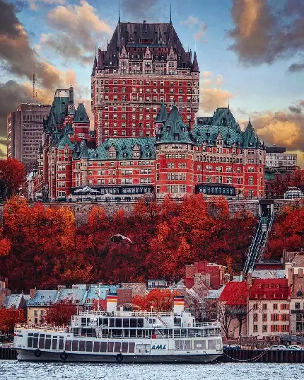 Fairmont Le Chateau Frontenac Exterior View Photo