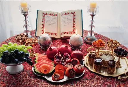Yalda night table decoration ideas and inspiration