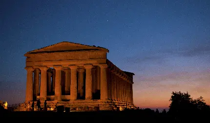 Valley of Temples Historical Site Images from Italy