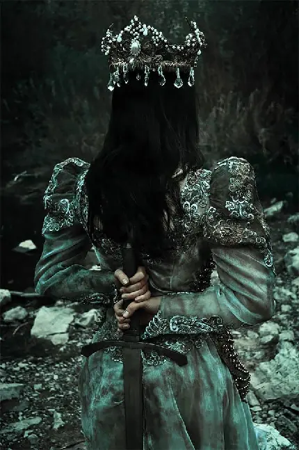 Fearless ruthless warrior princess photo for profile with best quality