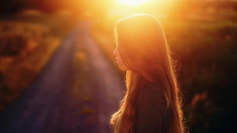 Girly background photo and sunset background for phone and tablet