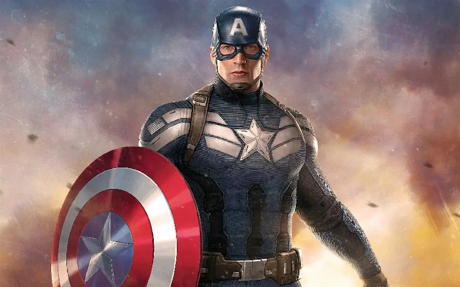 Captain America Wallpaper Starring Chris Evans for Phone Wallpaper iPhone and 4K quality