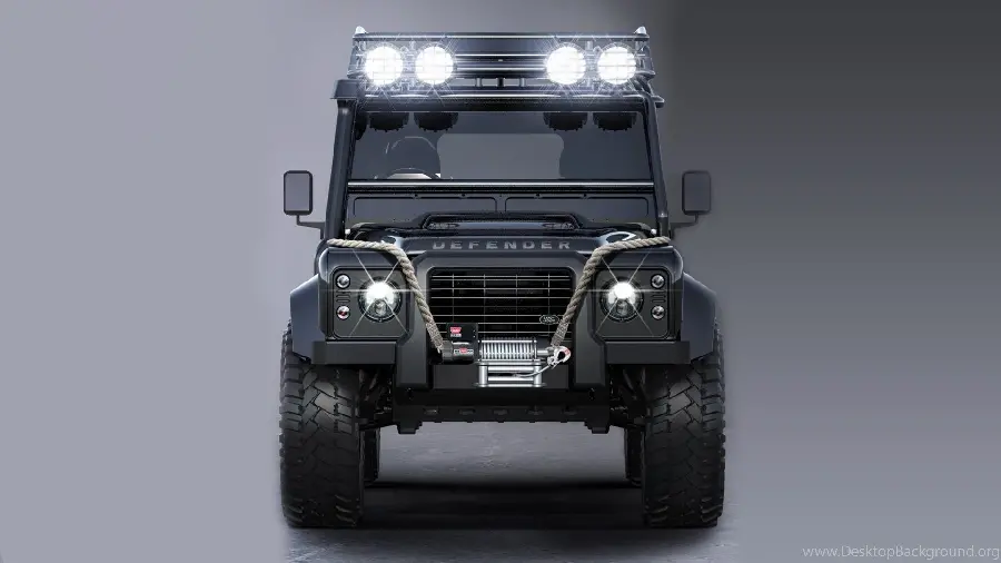 Land Rover Defender photo for printing on signs and chassis boards
