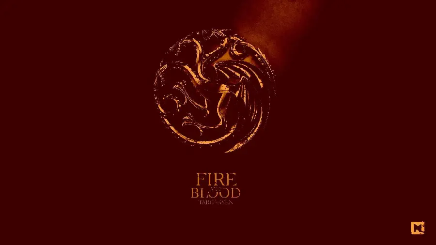 Fire & Blood House of the Dragon wallpaper for Windows 11