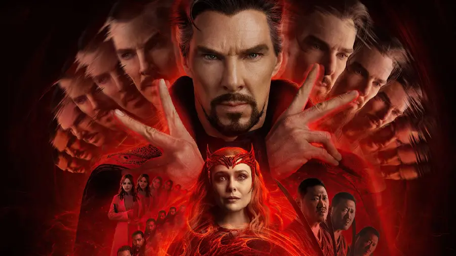 Cool wallpaper of Doctor Strange and WandaVision in high quality