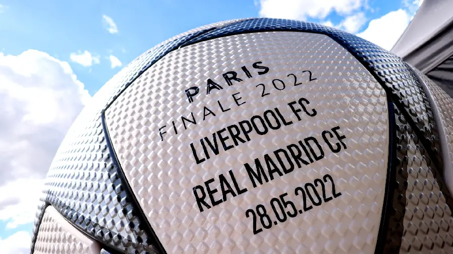 Image of the 2022 Champions League Final Ball