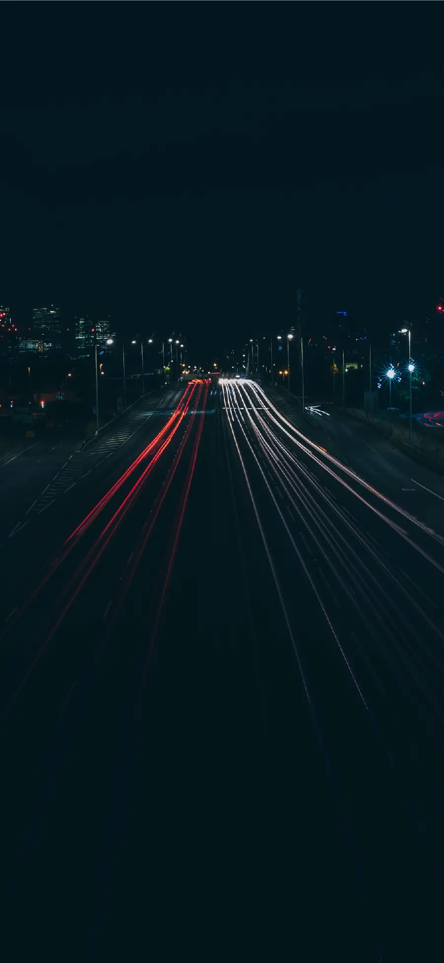 Night-themed wallpaper for iPhones in 4K quality
