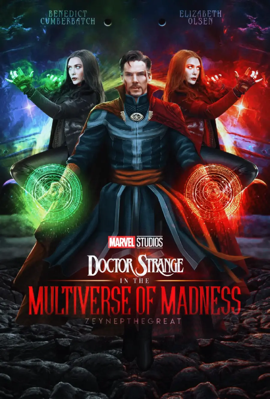 Poster of the movie Doctor Strange in the Multiverse of Madness