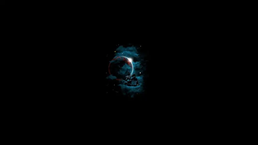 High Quality Image with the Title of Dark and Dark Digital Painting Background