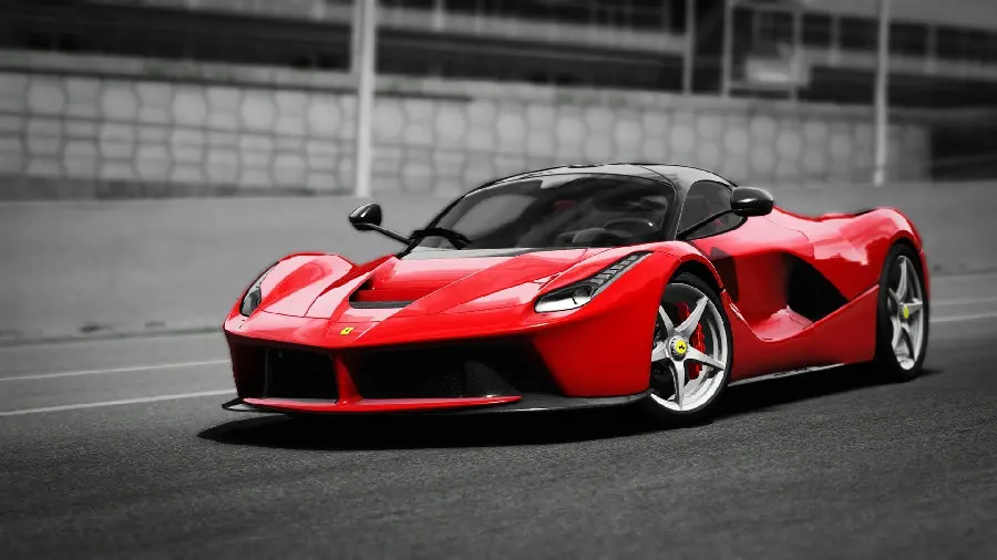 Photo of the LaFerrari car in quality