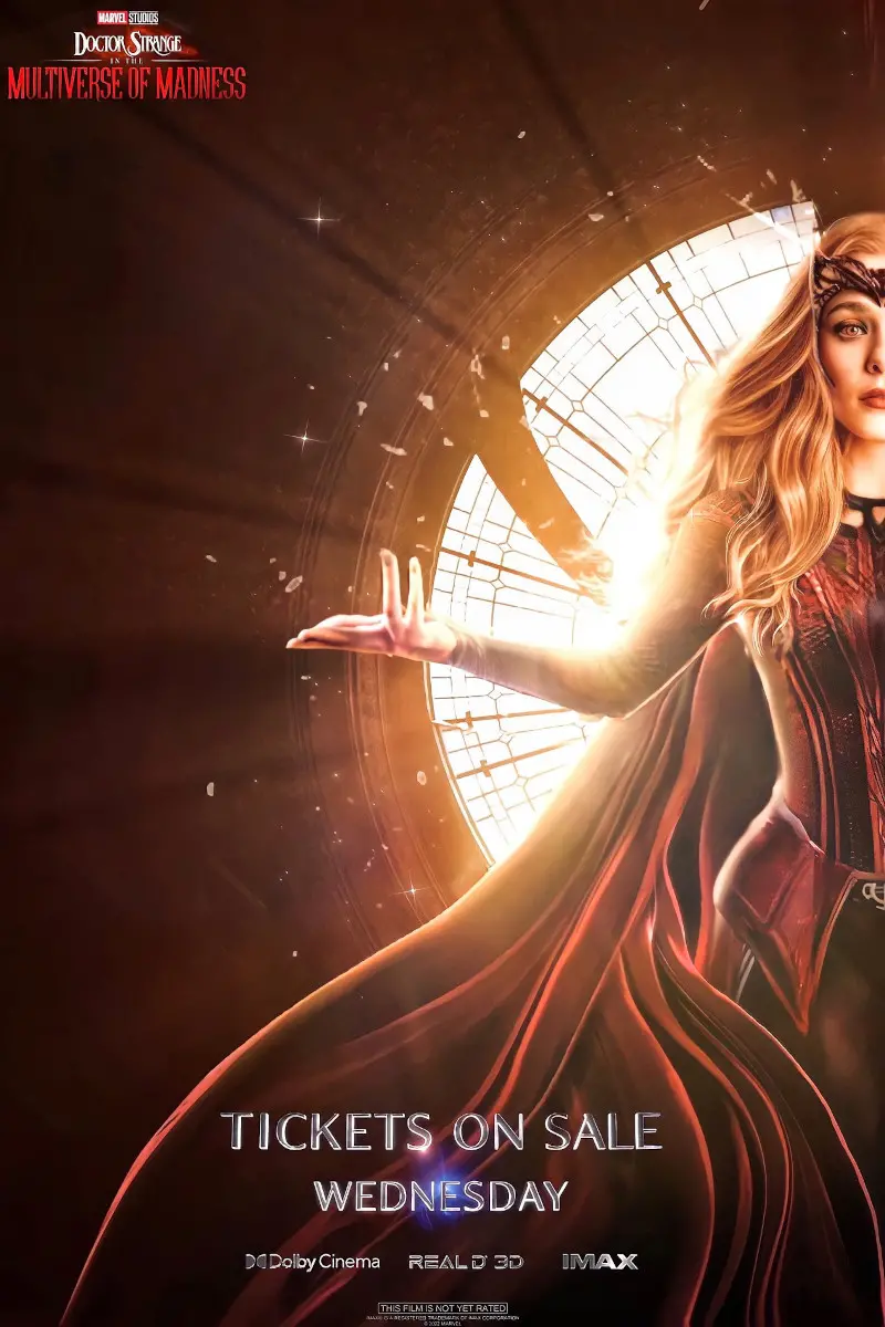 Elizabeth Olsen photo in Doctor Strange 2 in good quality