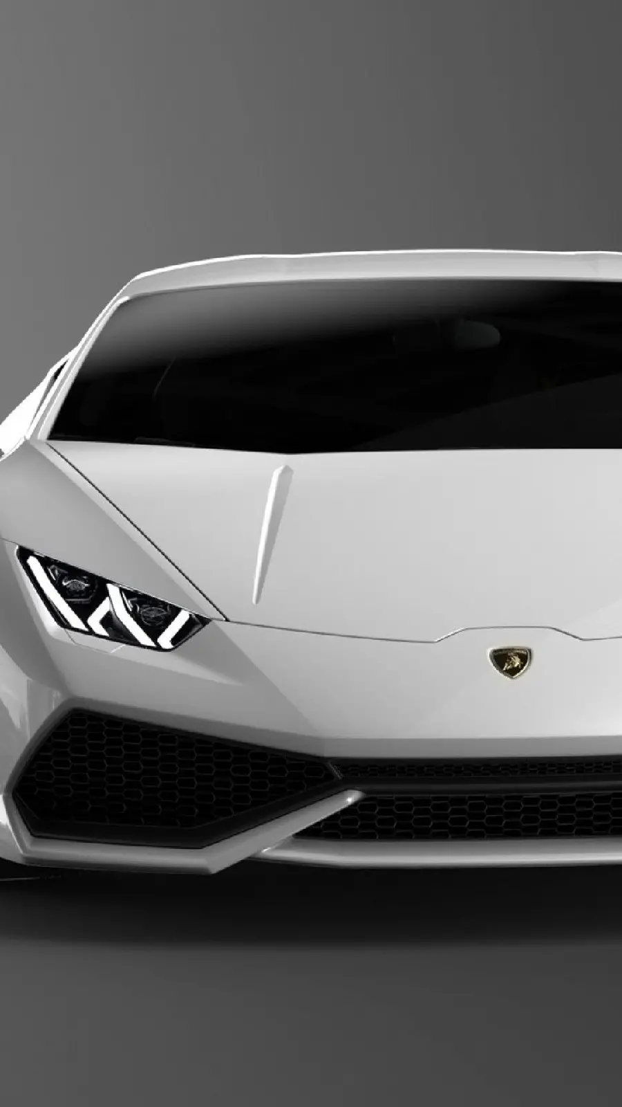 Lamborghini white cool car wallpaper for phone screen