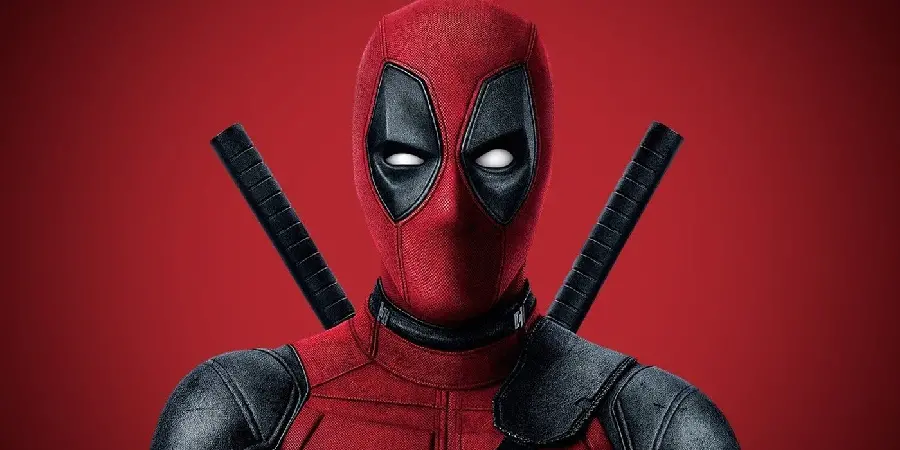Deadpool Character Wallpaper with Red Background - Antihero