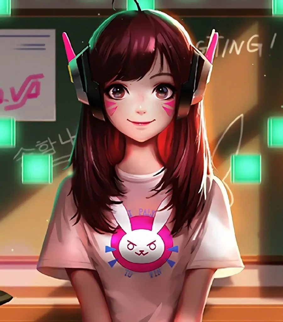 Stylish Gamer Girl Profile Picture