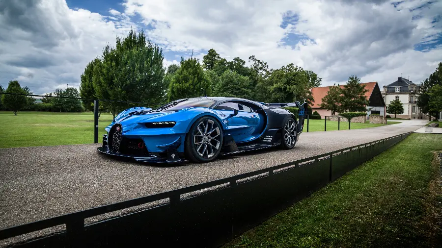 Image of a car from the Bugatti company, one of the most famous car companies in the world