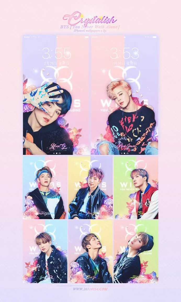 BTS group photos and posters for mobile and phone