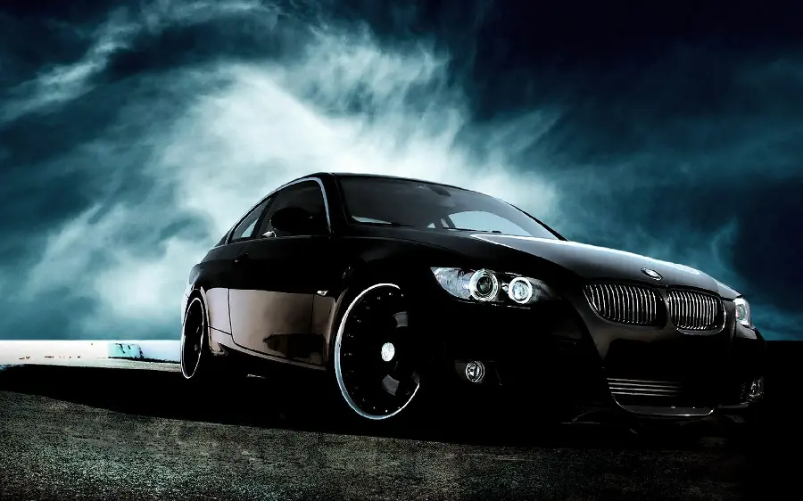Black BMW photo and black BMW car wallpaper for mobile background