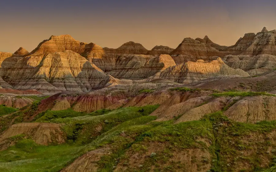 Download photo of Badlands National Park in the USA